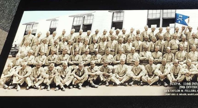 Group Picture of Company A, 116th infantry, 29th division - Image 2