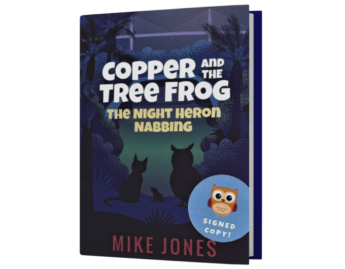 Copper and the Tree Frog: The Night Heron Nabbing