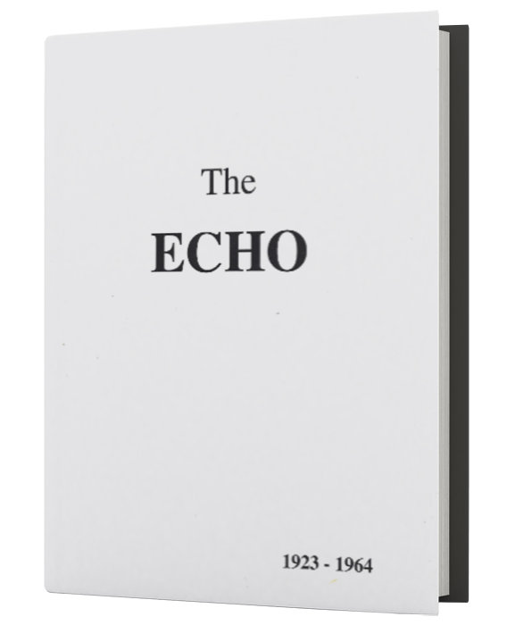 The Echo 1923 – 1964 (A History of Montvale High School)